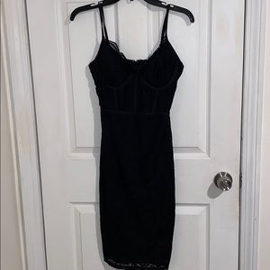 Floral bodycon spaghetti strap dress